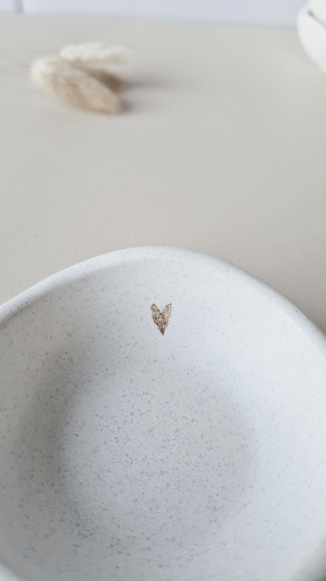 Coupelle Ondine blanc marbre 