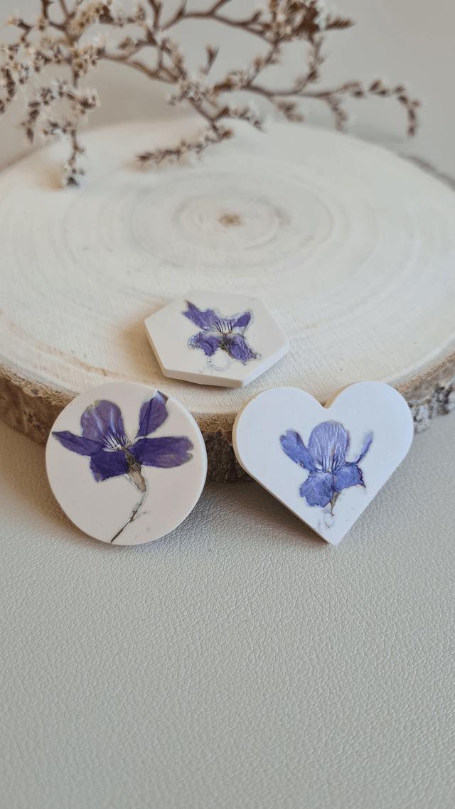 Trio de magnets Floréa
