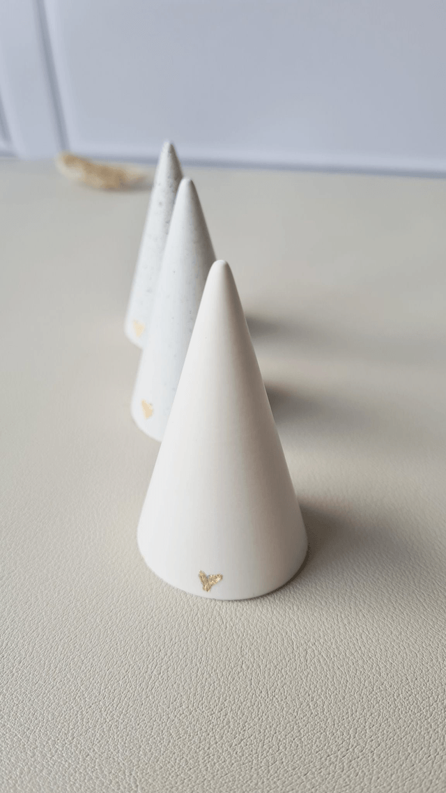 Porte-bague Cime blanc