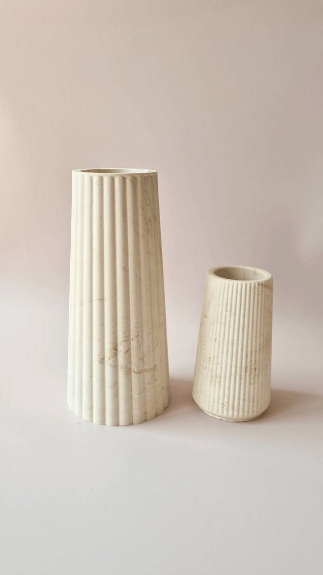 Duo vases Soléa - Alba